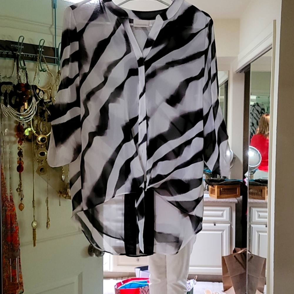 Chicos chiffon top
